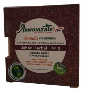Jabon herbal Arandu Nº 3 Armonizate