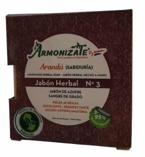 Jabon herbal Arandu Nº 3 Armonizate