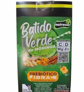 Batido Verde de Moringa, cúrcuma y canela Nutrevia