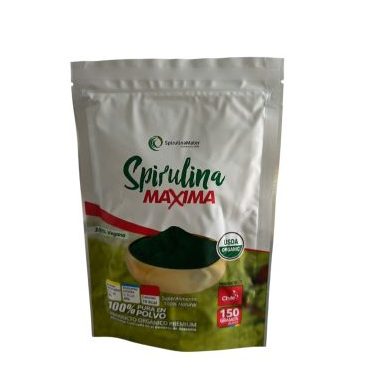 Espirulina en polvo de 150 g Spirulina Mater