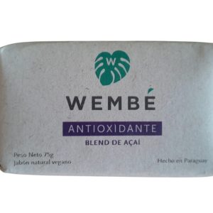 Jabón Antioxidante de Acai Wembe