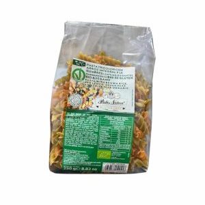 Pasta Org. Tricolor con Arroz Integral y Legumbres